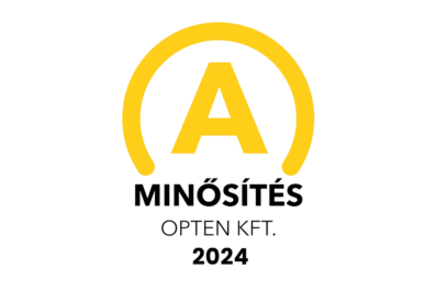 A Sybell Informatika Kft. büszkén jelenti be, hogy az OPTEN Kft. Cégminősítő „A” tanúsítványával ismerték el.