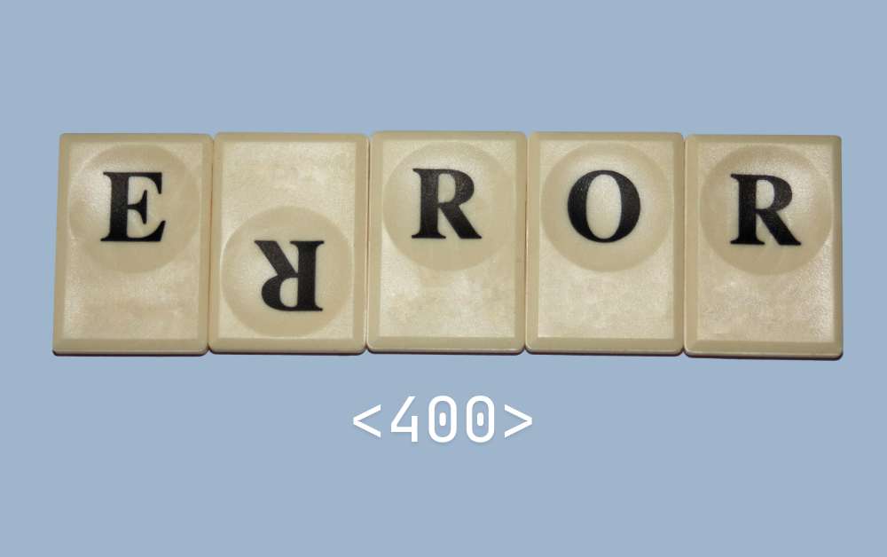 weboldal hibaüzenetek 400