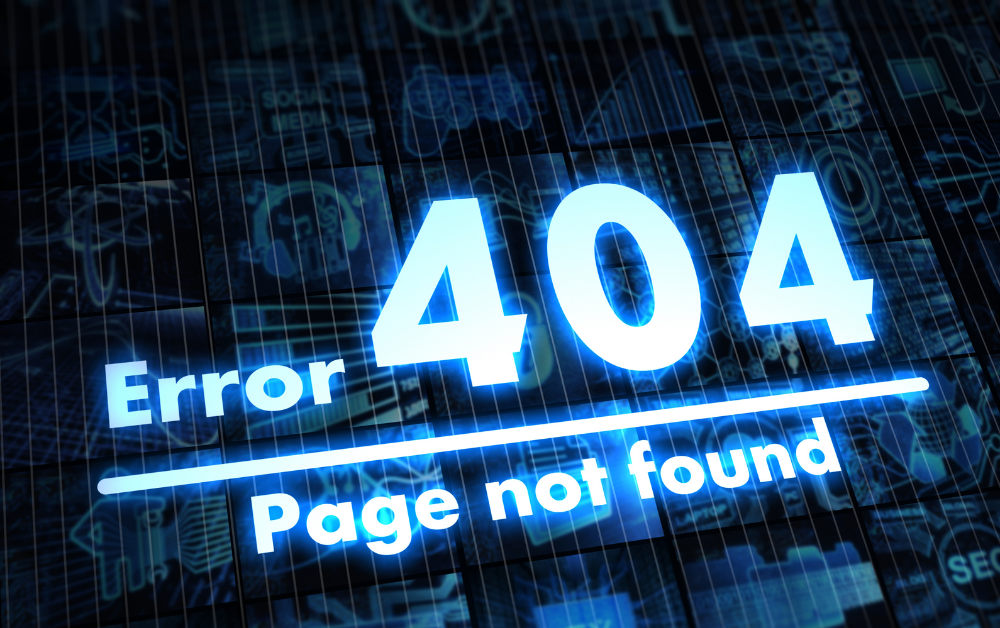 weboldal hibaüzenetek 404