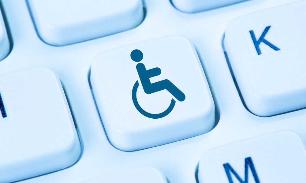 weboldalak akadálymentesítése billentyű