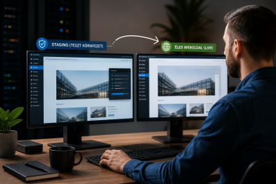 WordPress staging környezet: miért nem javítunk élesben, és hogyan állítsd be 10 perc alatt